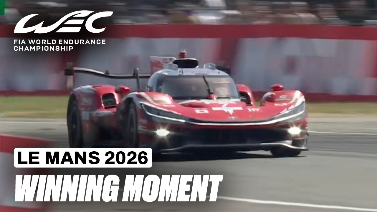 The Winning Moment! | 24 Hours of Le Mans 2026 | FIA WEC