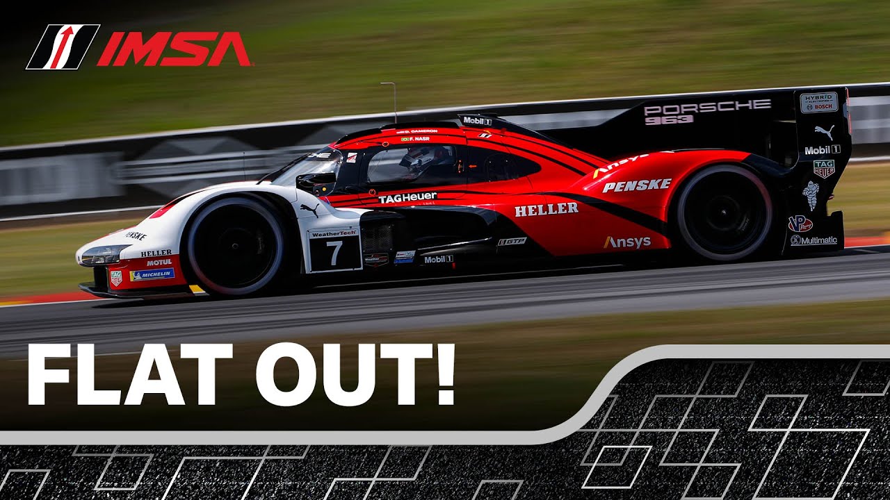Road America Hot Lap | In the Porsche 963 GTP Car | Narrated by Filipe Nasr